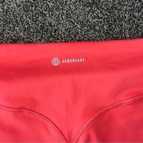 adidas Women's Coral Athletic Bike Shorts - Picture 4 of 8